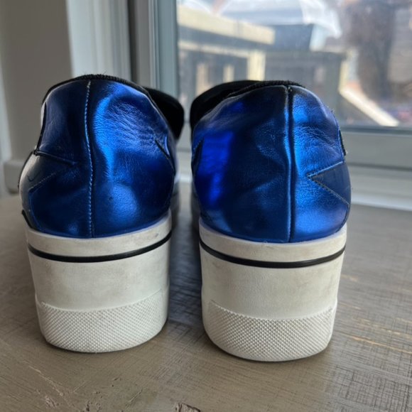 Stella McCartney Binx Metallic Star Sneaker Loafer - Picture 5 of 8